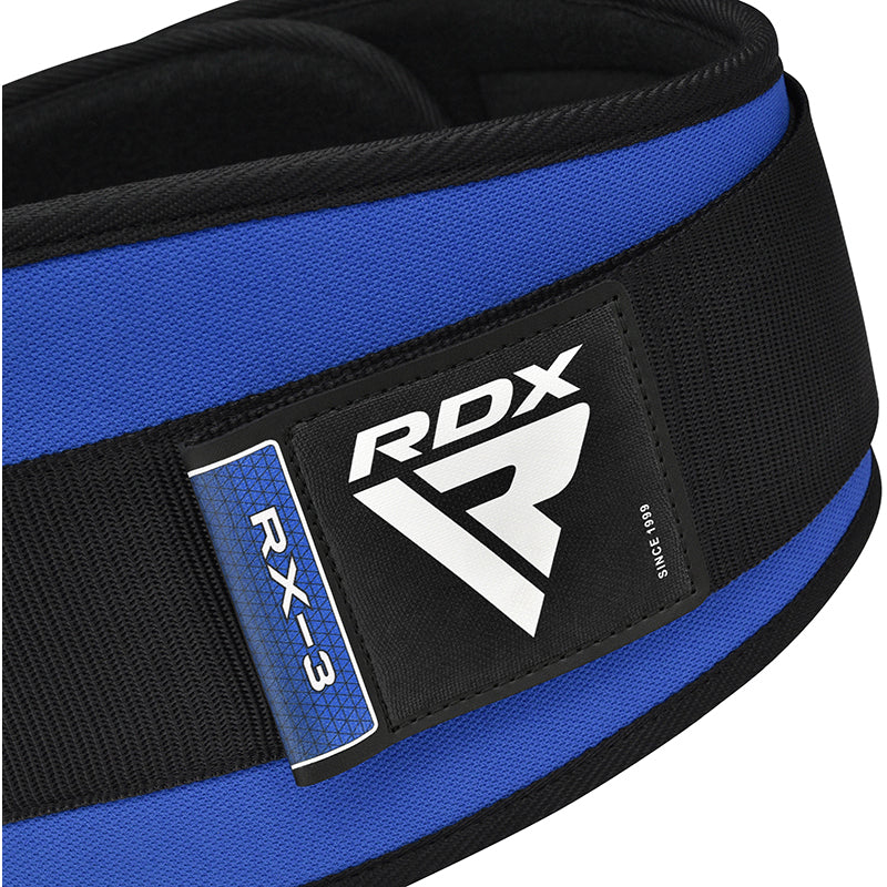 RDX Women’s Weight Lifting Belt – Adjustable Nylon Gym Belt For Powerlifting, Deadlifts & Squats (RX1)
