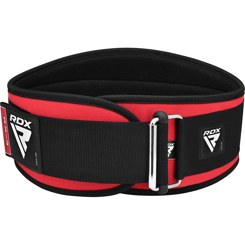 RDX X3 6 INCH Weightlifting Neoprene Gym Belt#color_red