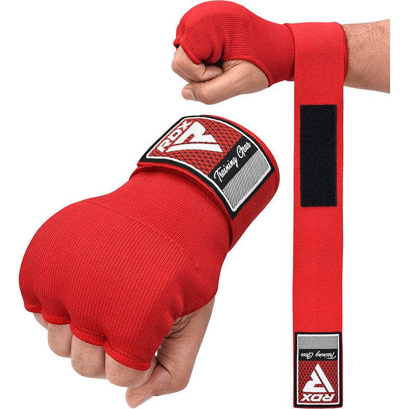 RDX IS Gel Padded Inner Gloves Hook Loop Wrist Strap for Knuckle