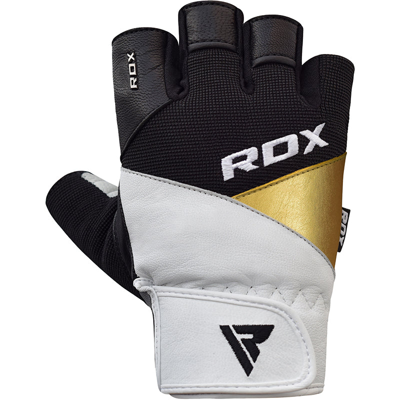 RDX Weight Lifting Gloves Gym Fitness, Anti Slip Padded Palm Grip  Protection, Elasticated Breathable, Powerlifting Bodybuilding Workout  Strength