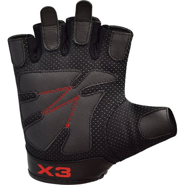 RDX S2 Noir Cuir Gants de Musculation