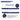 RDX S4 Weightlifting Wrist Straps#color_blue
