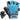 RDX S6 Small Blue Amara Lycra Weight lifting gloves