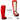 RDX SI MMA Gel Padded Lightweight Shin Instep Guard OEKO-TEXÂ®Â Standard 100 certified#color_red