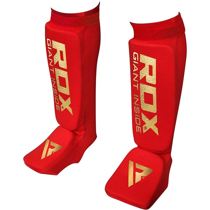 Unisex Cloth Shin And Instep Guards For Boxing, MMA, Karate, Muay Thai