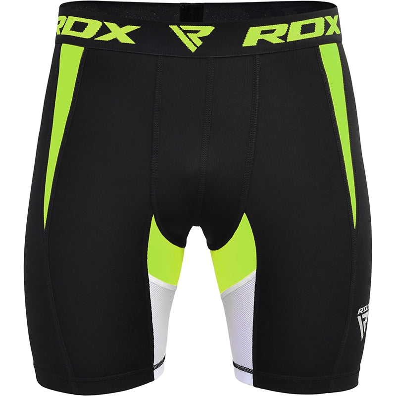 RDX X3 Thermal Spats Shorts #color_green