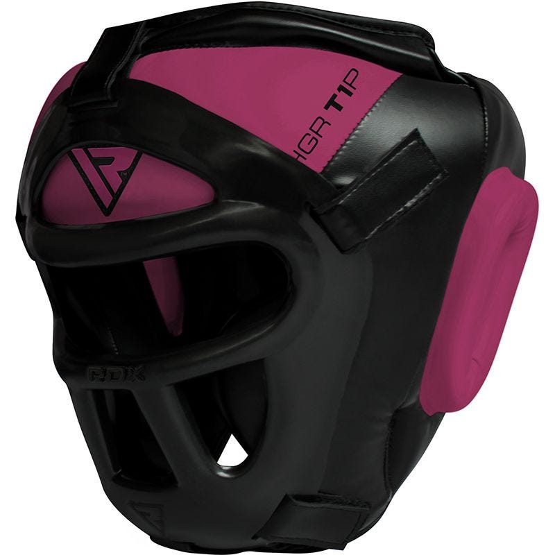 RDX T1 Pink Head Guard with Face Cage