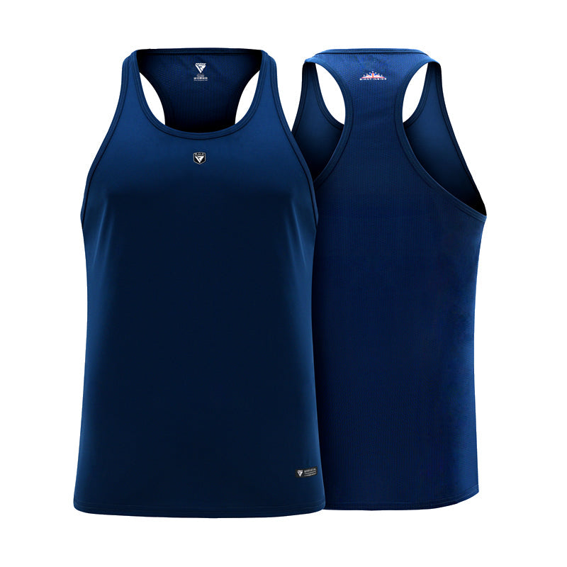 RDX T1 Small Blue Polyester Stringer Vest