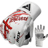 RDX T8 Revenge X Small White MMA Gloves 