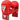 RDX X1 Taekwondo Mitaines Gants Moyenne  Rouge Cuir PU