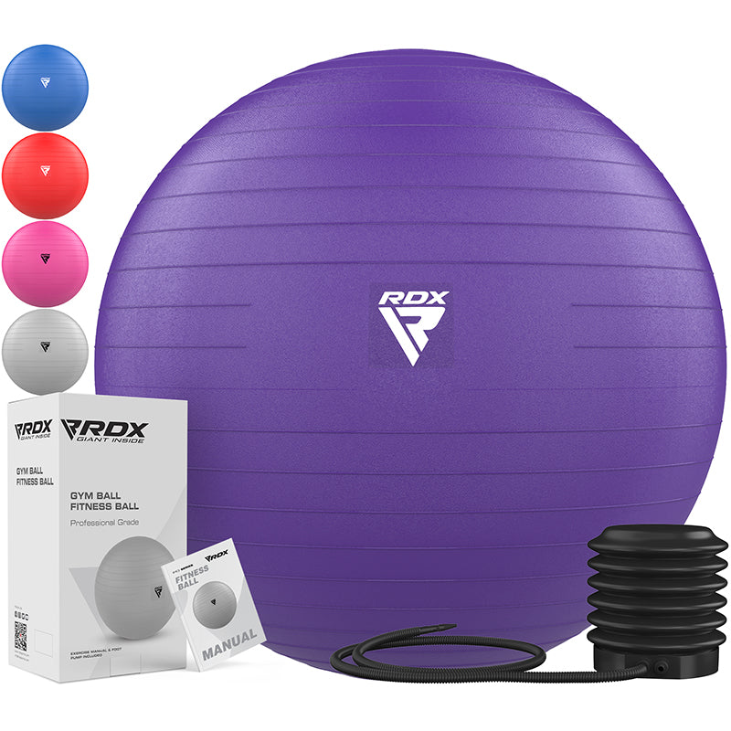 RDX B1 Inflatable Anti-Slip Yoga Ball with Portable Foot Air Pump – RDX  Sports